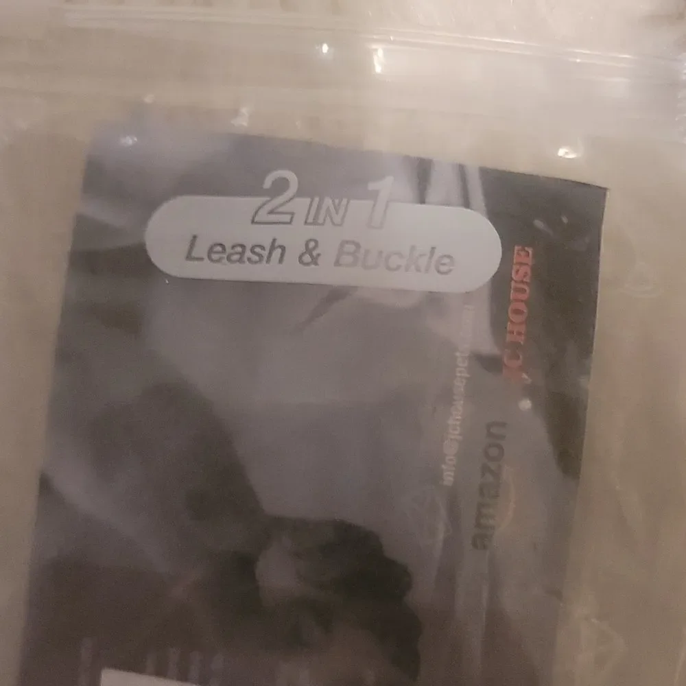 JC HOUSE Alkay Dog Leash Grey For Med/Large Dogs NWT